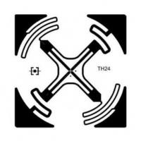 RFID метка UHF самоклеющаяся Trace TH24 HamTrace, M4, 46x46 мм, TH24-M4D