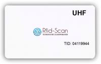 RFID карта UHF Alien Higgs 3, ISO (с номером)